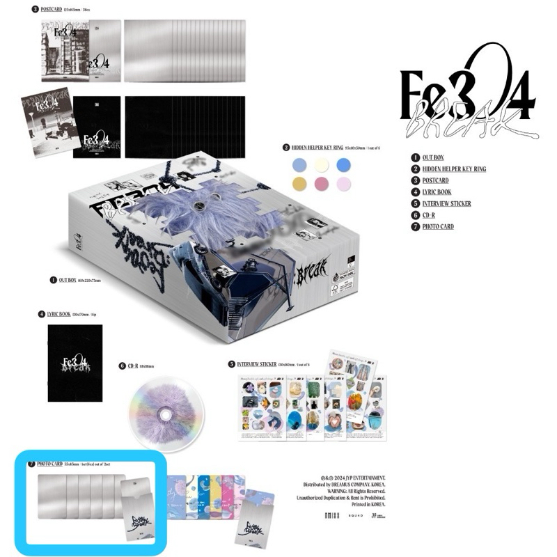 NMIXX FE3O4: BREAK 2nd EP 限量版專輯