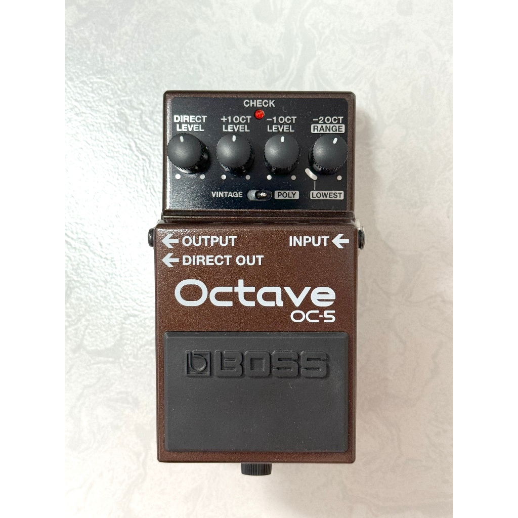 BOSS OC-5 八度音效果器 C5 8度音 Octave 單顆效果器 電吉他 roland 貝斯 bass 必備