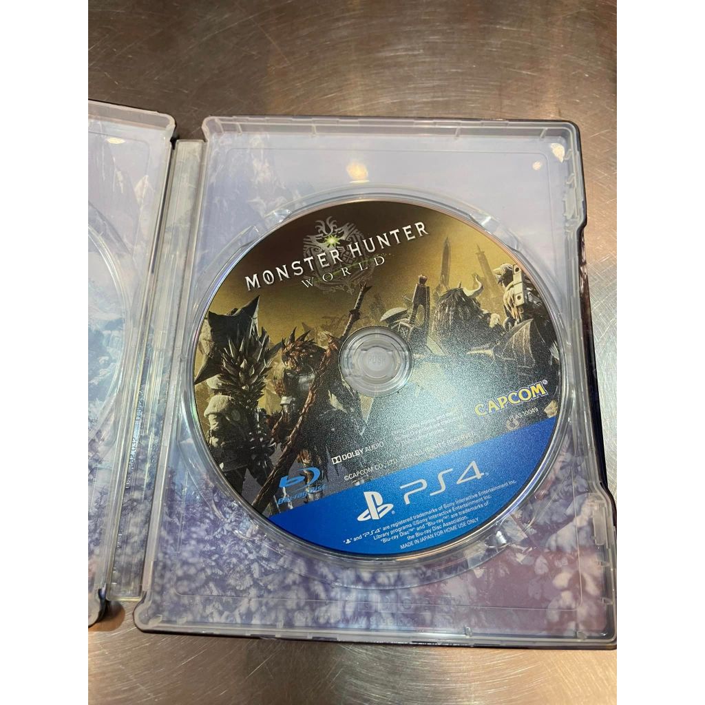 PS4☆二手品☆魔物獵人 世界 中文版