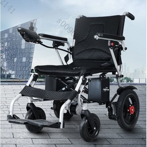 【免運含稅 超長續航】德國品牌電動輪椅可折疊老年殘疾人輪椅多功能雙人老年代步車四輪