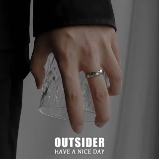 【Outsider】戒指 ｜ 莫烏比斯 不規則扭曲 男 女