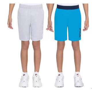 【goose鵝妹莉卡】Fila 兒童Logo短褲 單件售 舒適款