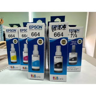 Epson 774 664原廠墨水全新未拆