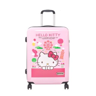 【OUTDOOR】Hello Kitty聯名款臺灣景點24吋行李箱-粉紅色 ODKT21A24PK