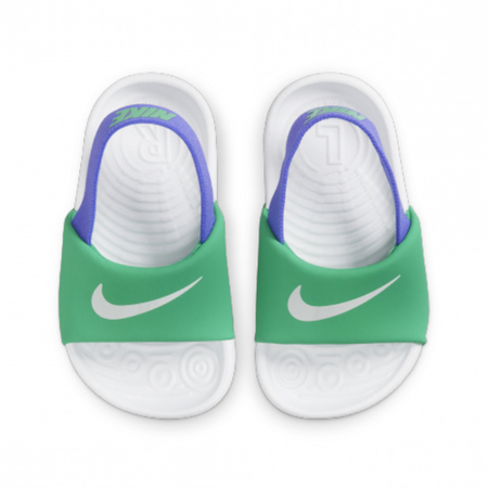 Nike 兒童 涼鞋 Kawa 小童 藍綠白 輕便 舒適 彈性 涼鞋 運動 休閒 涼拖鞋  白綠 BV1094300