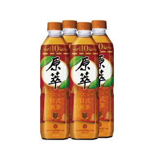 原萃日式焙茶煎茶 580ml x 4【家樂福】