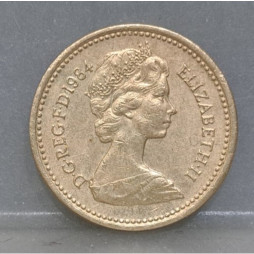 幣1090 英國1984年1英鎊硬幣
