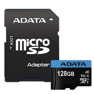 128G【ADATA威剛】Premier microSDXC UHS-I A1/U1/C10記憶卡(A1-附轉卡)