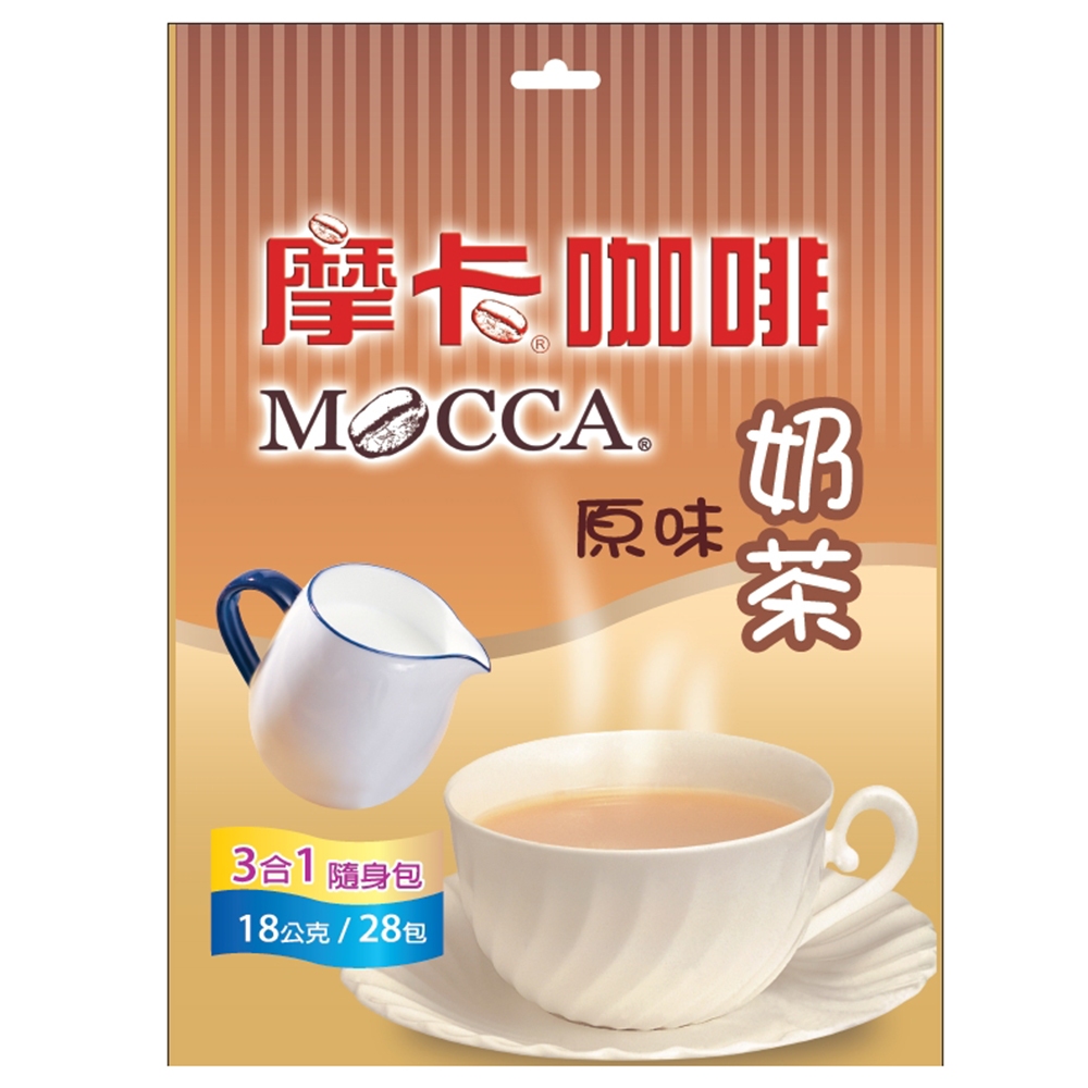[摩卡咖啡 MOCCA] 原味奶茶(18g/28包)