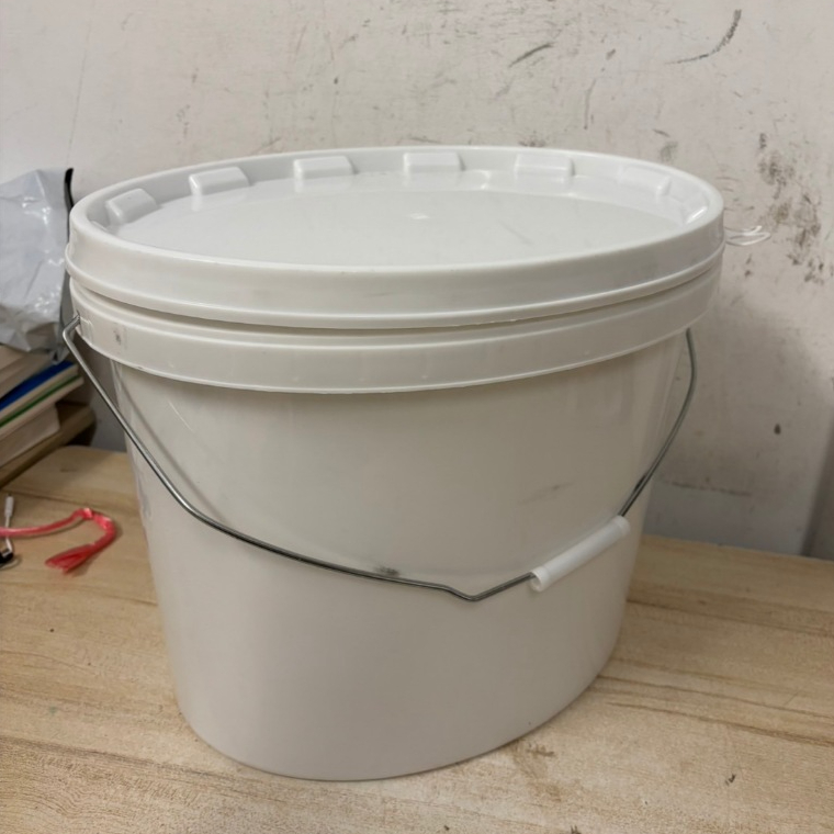 塑料桶帶蓋儲水桶家用小密封桶加厚海蜇桶多功能圓形油漆桶工業用桶圓桶空桶(40*30*30/@777-26091)