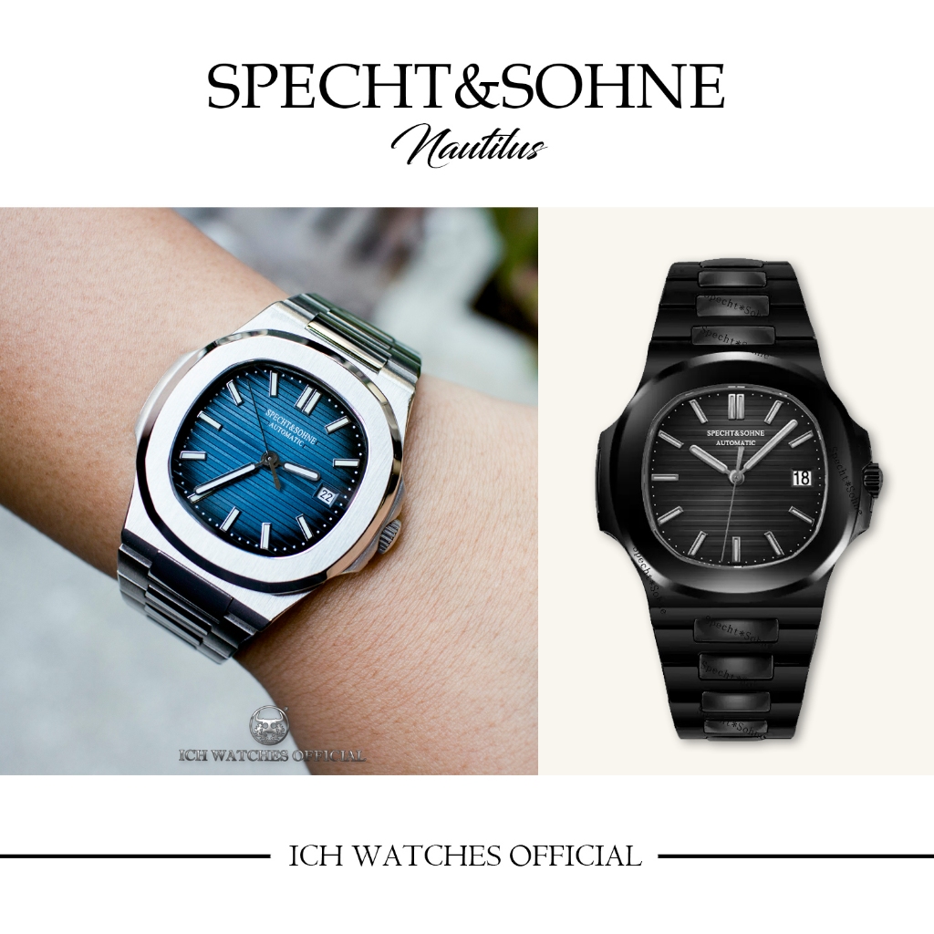 瑞士Specht&amp;Sohne Nautilus鸚鵡螺系列機械錶-男錶女錶手錶生日禮物情人節禮物父親節禮物致敬錶翻玩錶