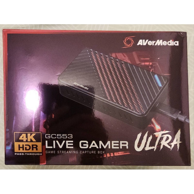 二手 圓剛 GC553 Live Gamer ULTRA 4Kp60 HDR實況擷取盒
