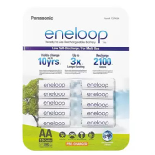 優惠期間6.3(一)~6.13(四) Panasonic Eneloop 3號充電電池 10入
