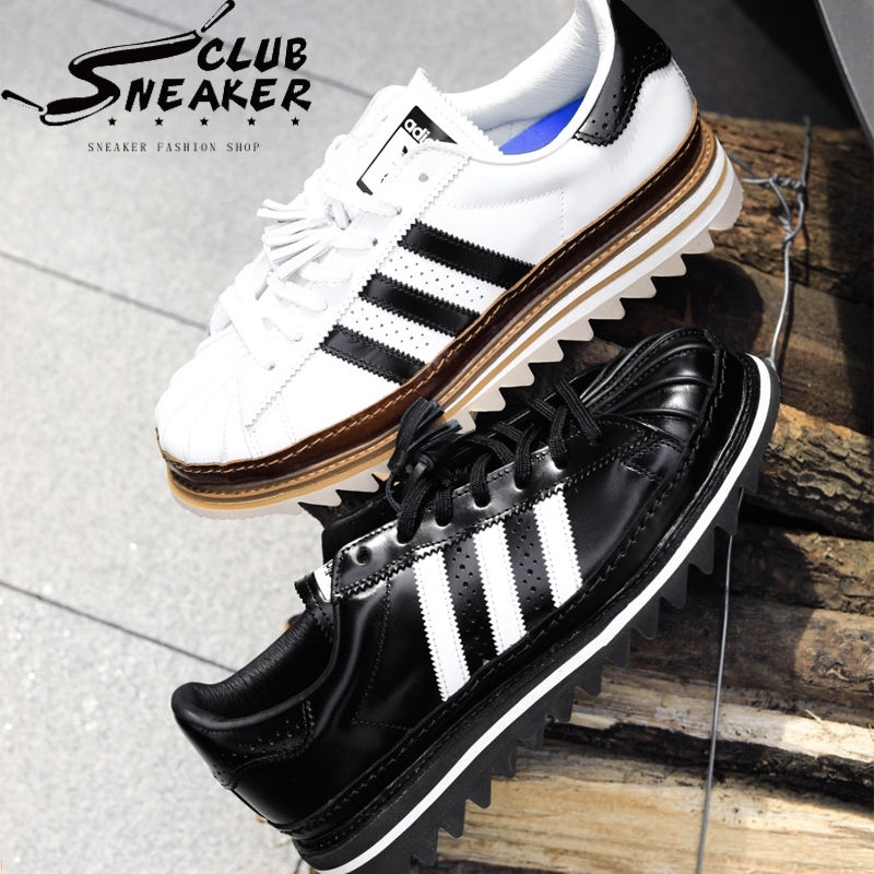 【sneaker_club】CLOT x adidas originals Superstar 低筒 透氣 耐磨 板鞋