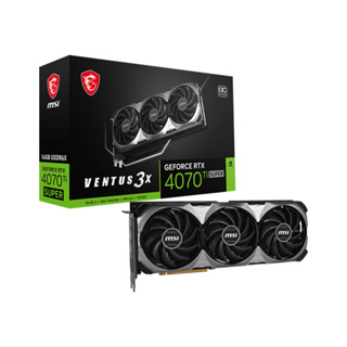 微星 MSI GeForce RTX™ 4070 Ti SUPER 16G VENTUS 3X OC顯示卡