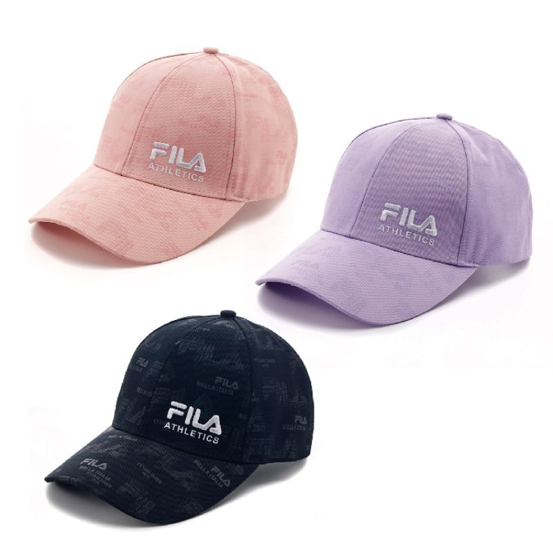 $780💖FILA 滿版LOGO帽/棒球帽🩷粉色💜紫色🖤黑色 / HTY-1102 💖禮物推薦
