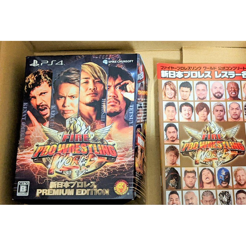 「全新品」PS4 熱血摔角世界 火爆摔角世界 PREMIUM高級版-純日版