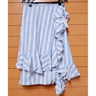 UNIQLO 全新 藍色直條紋 一片裙 M號