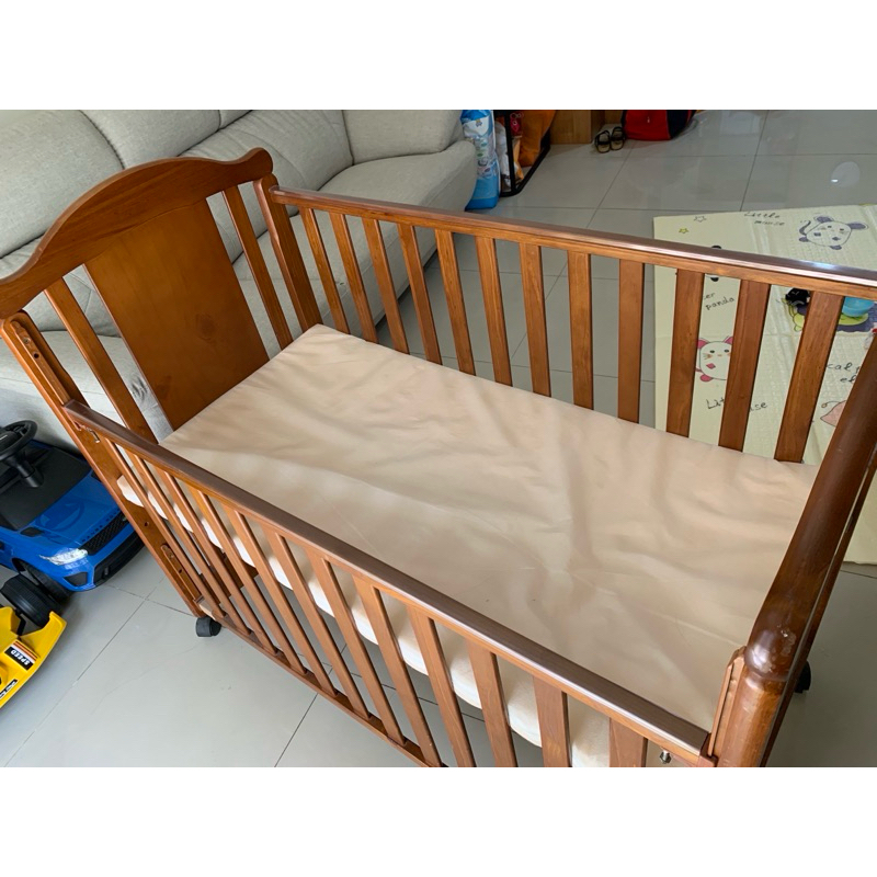 暫售  優生房 二手嬰兒床 含床墊 需自取（內壢）