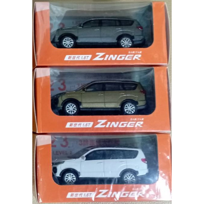 2023 中華 三菱 Zinger 1.5T 合金模型車 一台 (迴力車)