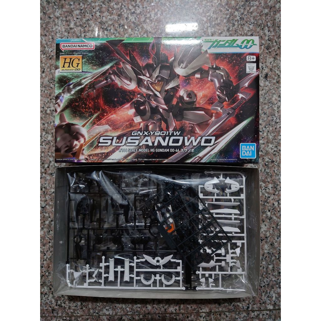 現貨 萬代 HG 1/144 鋼彈00 GNX-Y901TW SUSANOWO 須佐之男 鋼彈OO