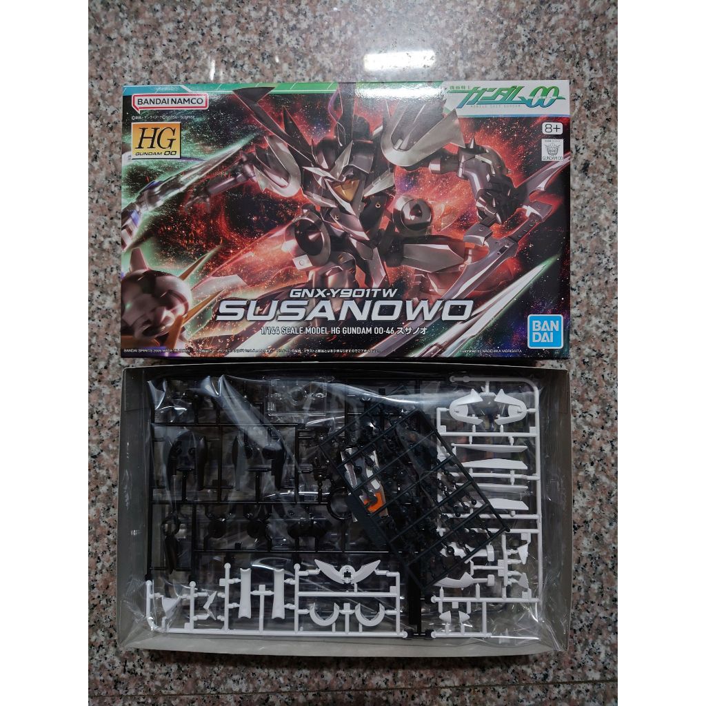 現貨 萬代 HG 1/144 鋼彈00 GNX-Y901TW SUSANOWO 須佐之男