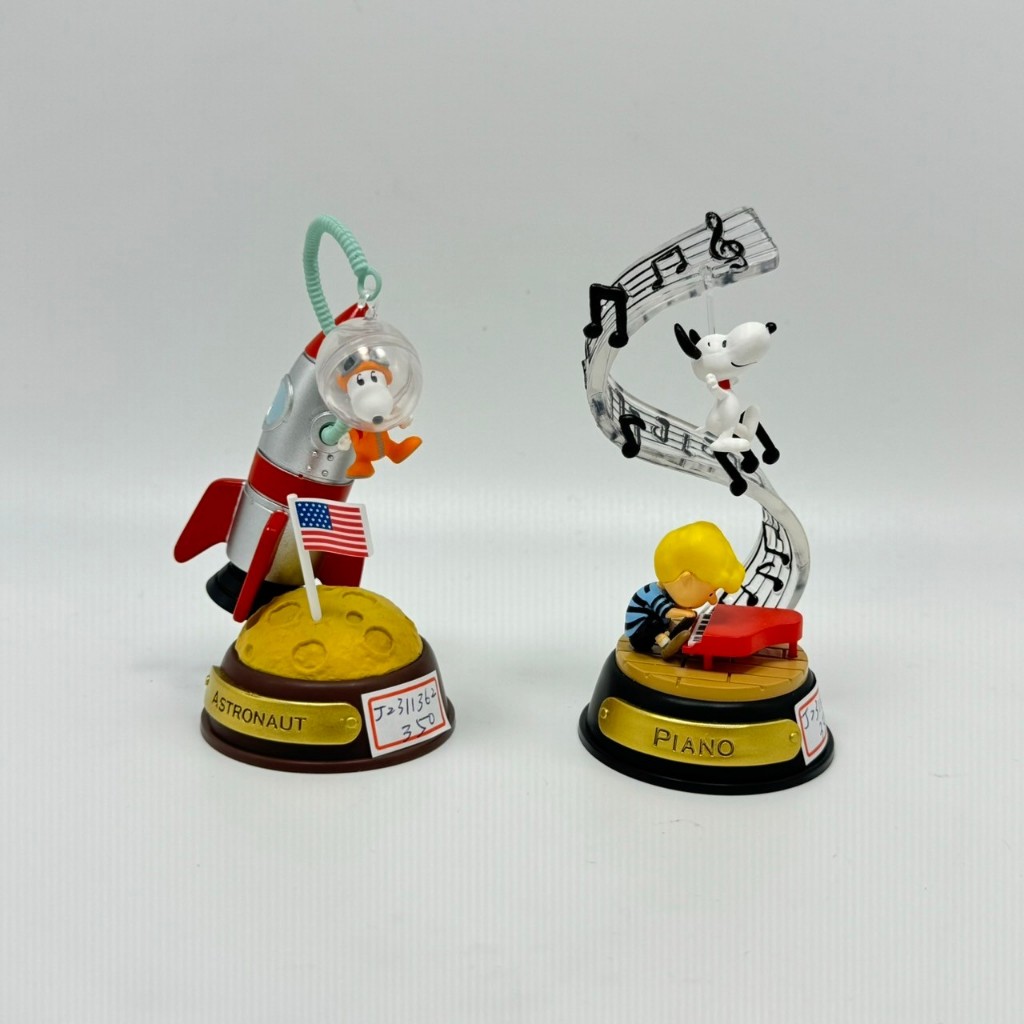 【漫坑】RE-MENT盒玩 Peanuts 史努比 Snoopy系列 史努比的搖擺裝飾收藏 鋼琴 太空人 公仔 玩具