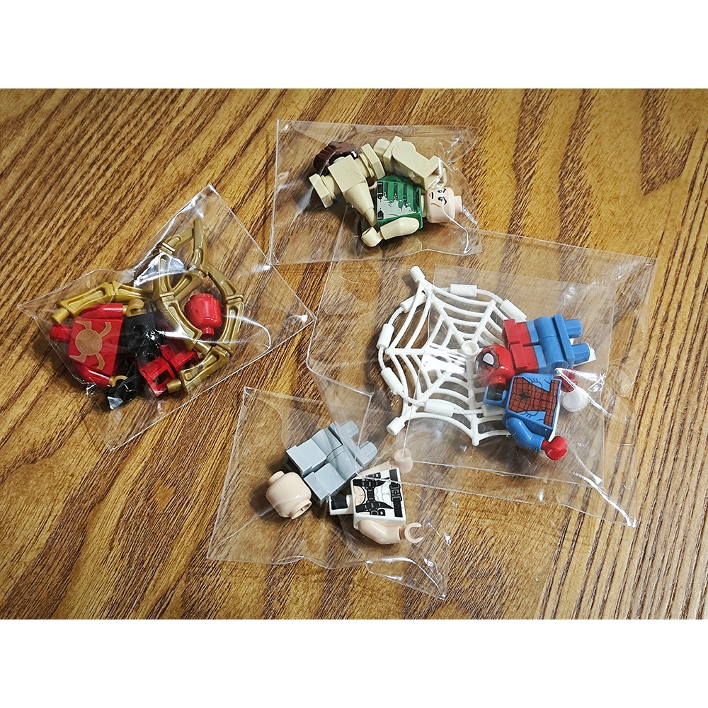 -南港97- 樂高 LEGO 76037 超級英雄 沙人 惡霸 蜘蛛人 鋼鐵蜘蛛人 人偶盒組拆出販售