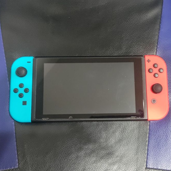 Switch 任天堂 續航力加強版 + 玻璃貼 二手 無原盒 可議