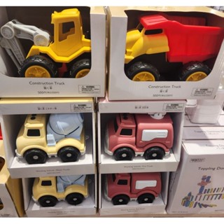 DAISO 大創 threeppy 工程車 玩具 迷你工程車 水泥車 消防車 挖土機 推土機 卡車 車子玩具 車迷禮物
