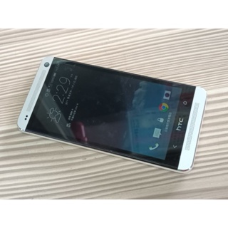 HTC One M7 801s 32G 銀色手機 3C 備用機 小孩手機 智慧型手機
