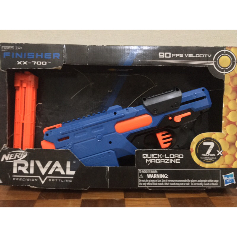 Nerf rival xx-700 終結者 finisher 球槍