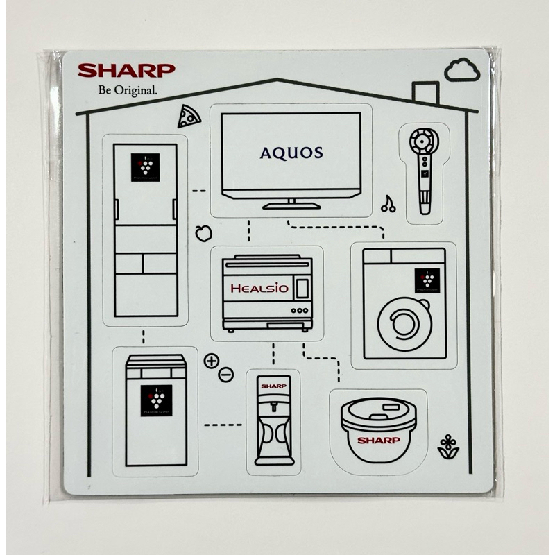 SHARP 夏普電器 冰箱磁鐵