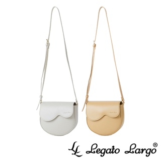 Legato Largo Lusso 波浪花邊翻蓋式 隨身斜背小包 (LH-F3171)