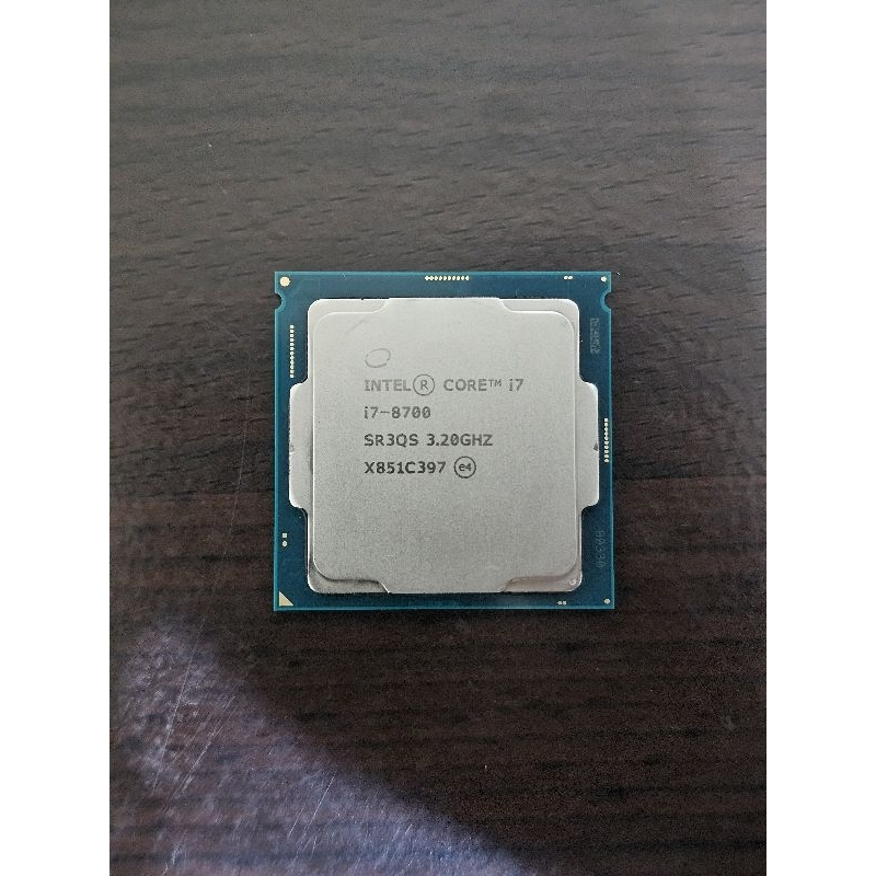 Intel® Core™ i7-8700 cpu (12M Cache, up to 4.6 GHz) 1151