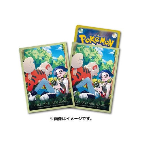 「紙牌屋」現貨 PTCG 日版 寶可夢 pokemon 沙儷 中心 全新未拆 牌套 卡套 64枚