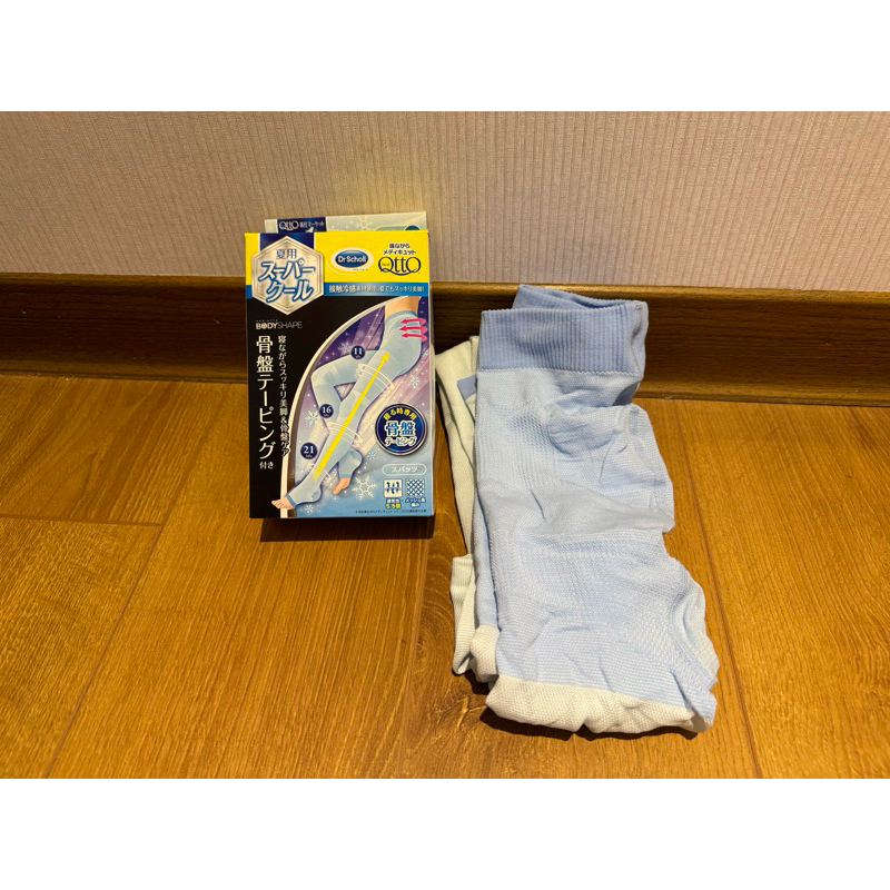 二手90%新 🇯🇵日本製造 爽健 Dr Scholl QttO 骨盤 睡眠專用美腿機能襪 夜間睡眠專用壓力襪美腿襪 M號