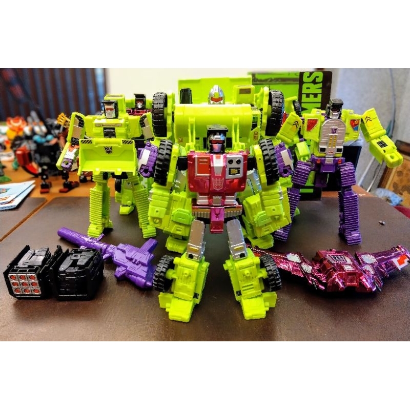 變形金剛 Transformers 2015 SDCC 限定 大力神 工程合體 Devastator 合體戰爭