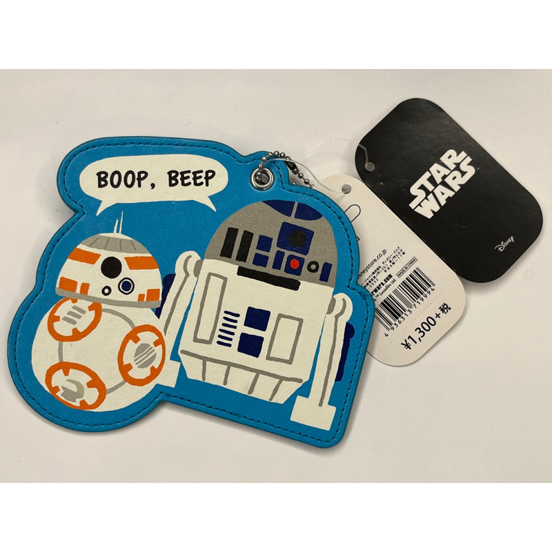 東京 迪士尼 Star Wars 星際大戰 Disney Store R2D2 BB8 悠遊卡 卡套 鑰匙圈
