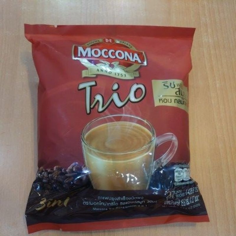 泰國 咖啡 三合一 紅 Moccona 沖泡 現貨 清真 下午茶 聚會