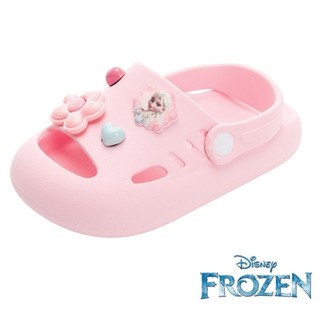 Disney 迪士尼 FOKT41583 /有 冰雪奇緣台灣製造SGS安全認證 防水輕量Q彈 女童涼鞋洞洞鞋園丁鞋