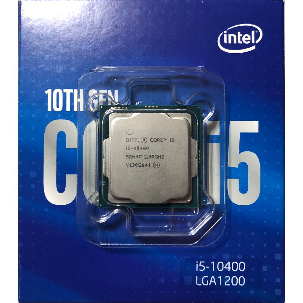 售 Intel 10代CPU i5-10400 有內顯 6核12緒 (保至2024-09-07。含風扇-帶散熱膏) #B