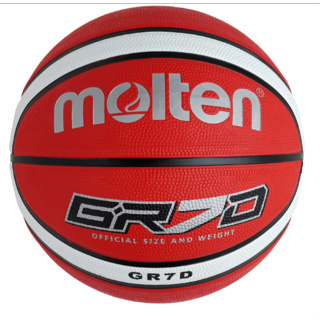 人人愛運動 超耐磨12片貼橡膠深溝籃球 BGR7D-RW