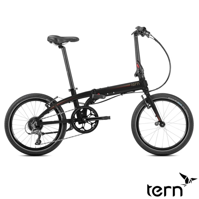【花蓮樂單車自行車行】Tern Link D8消光黑 20吋 8速鋁合金折疊車