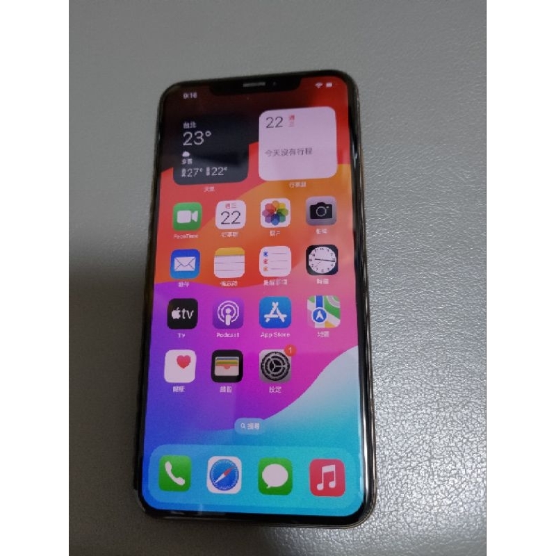 二手 iphone Xs Max 金色 64G 蘋果手機