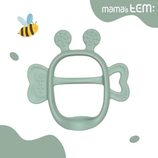 固齒器【Jem Jem胖蜜蜂握握手-贈輕便吐司盒】-韓國MAMA's TEM固齒器