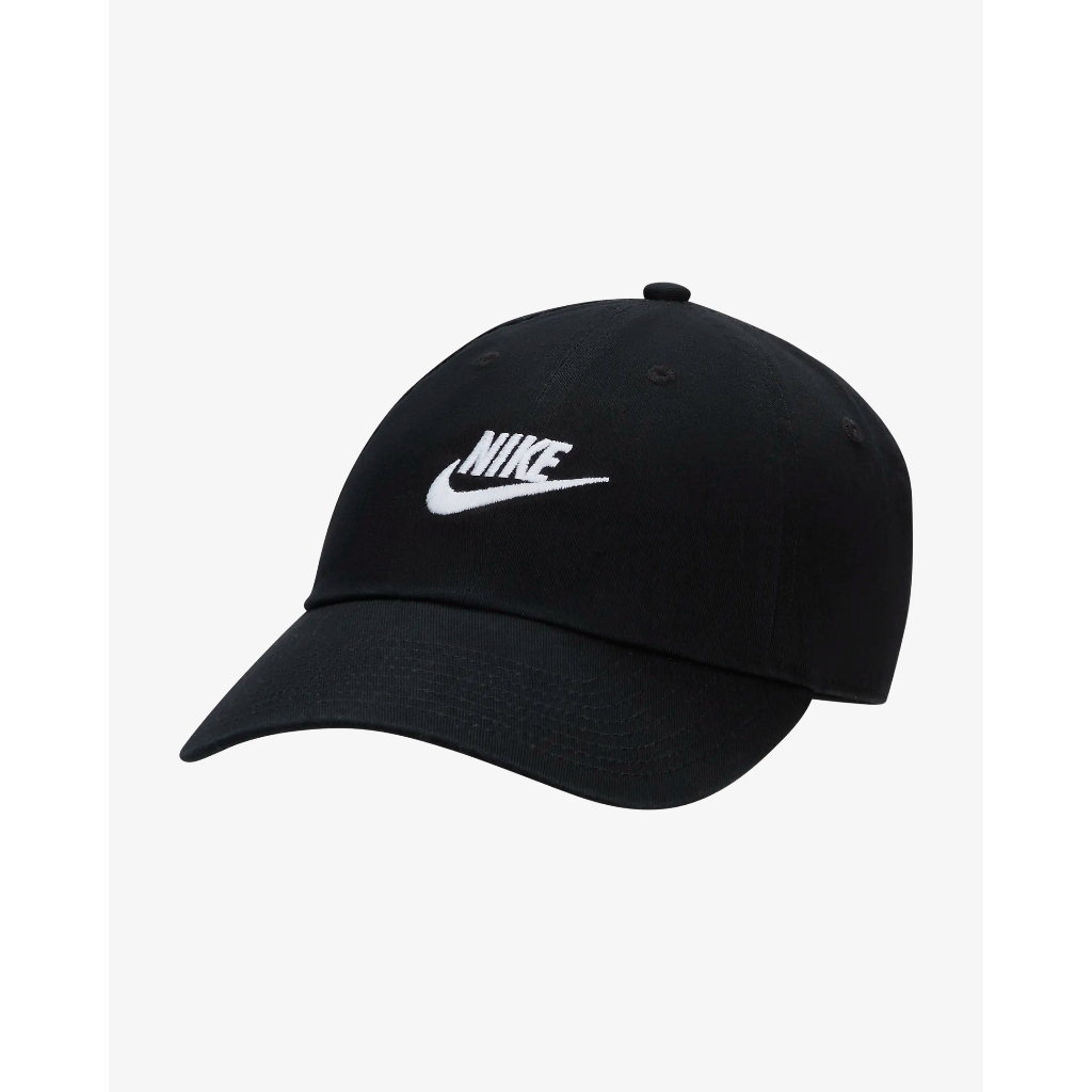【NIKE官網購入】【全新現貨】【Futura水洗軟帽】可調式 老帽 黑色FB5368-011