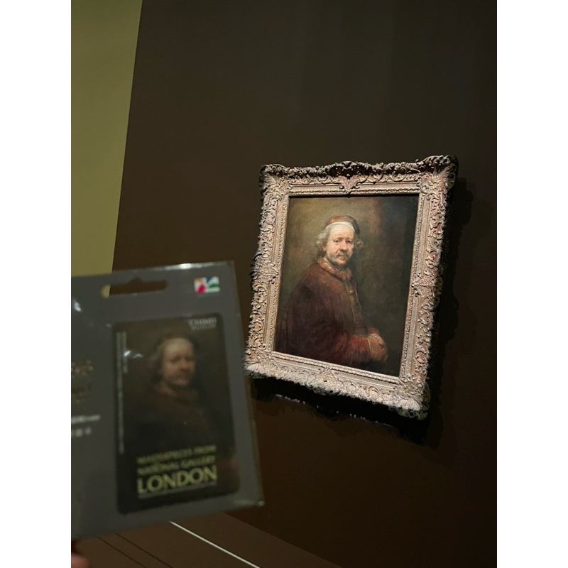 奇美博物館聯名悠遊卡，英國國家藝廊，特展，林布蘭63歲自畫像