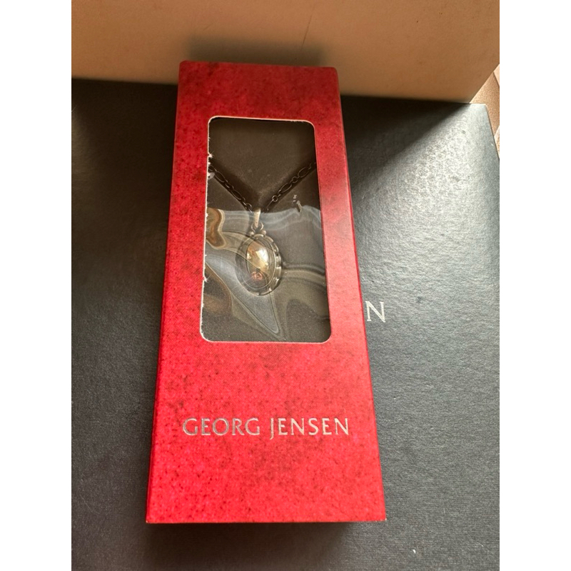Georg Jensen喬治傑生1997 2001 2007首刻年度銀石項鍊 專屬賣場