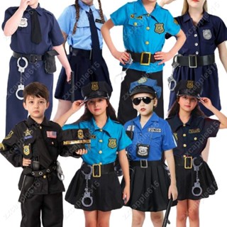 兒童 警察 角色扮演 小孩遊戲 表演 萬聖節變裝 舞會 派對服裝#zxcapple615
